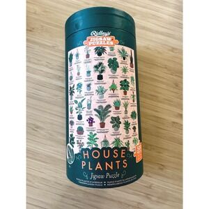 Ridleys Jigsaw Puzzles House Plants 500 Piece Puzzle with Poster Botanical Art